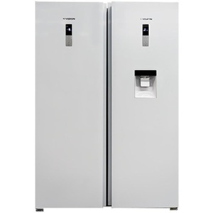یخچال فریزر دوقلو 40 فوت ایکس ویژن مدل KTR630/KTF630 Wسفید